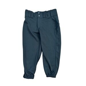 Alleson Athletic Girls Black Polyester‎ Baseball Softball Pants Size S